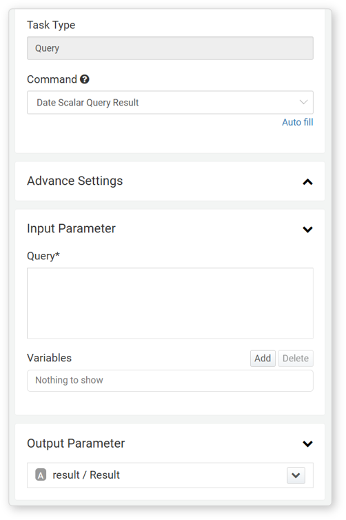 Get Scalar Query Result (Date)
