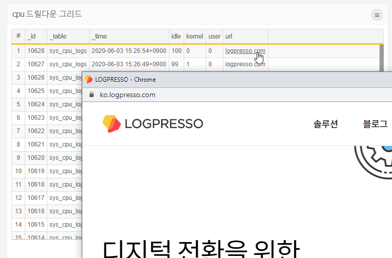 Browser Execution Result