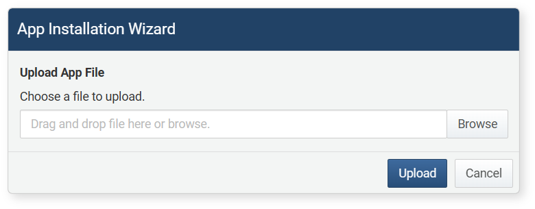 Select App File
