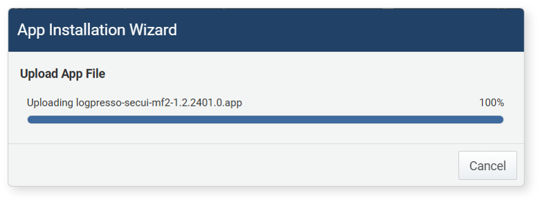 Upload App File
