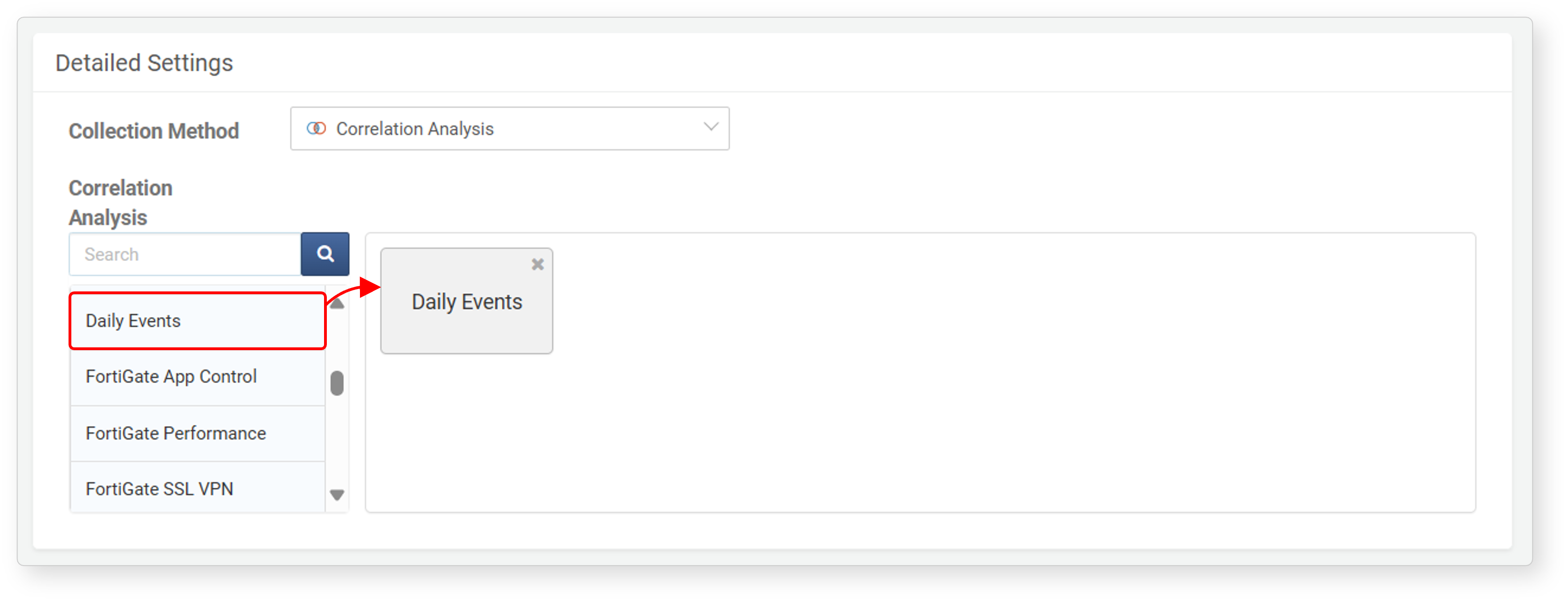 Adding Correlation Analysis Dataset