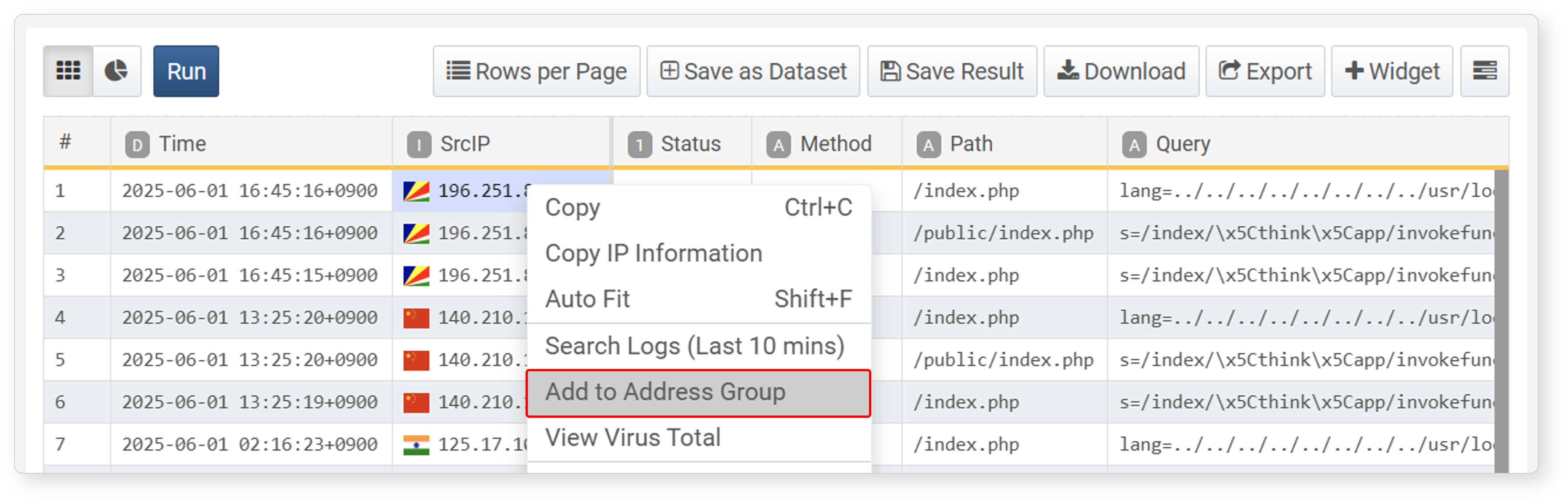 Register Address Group
