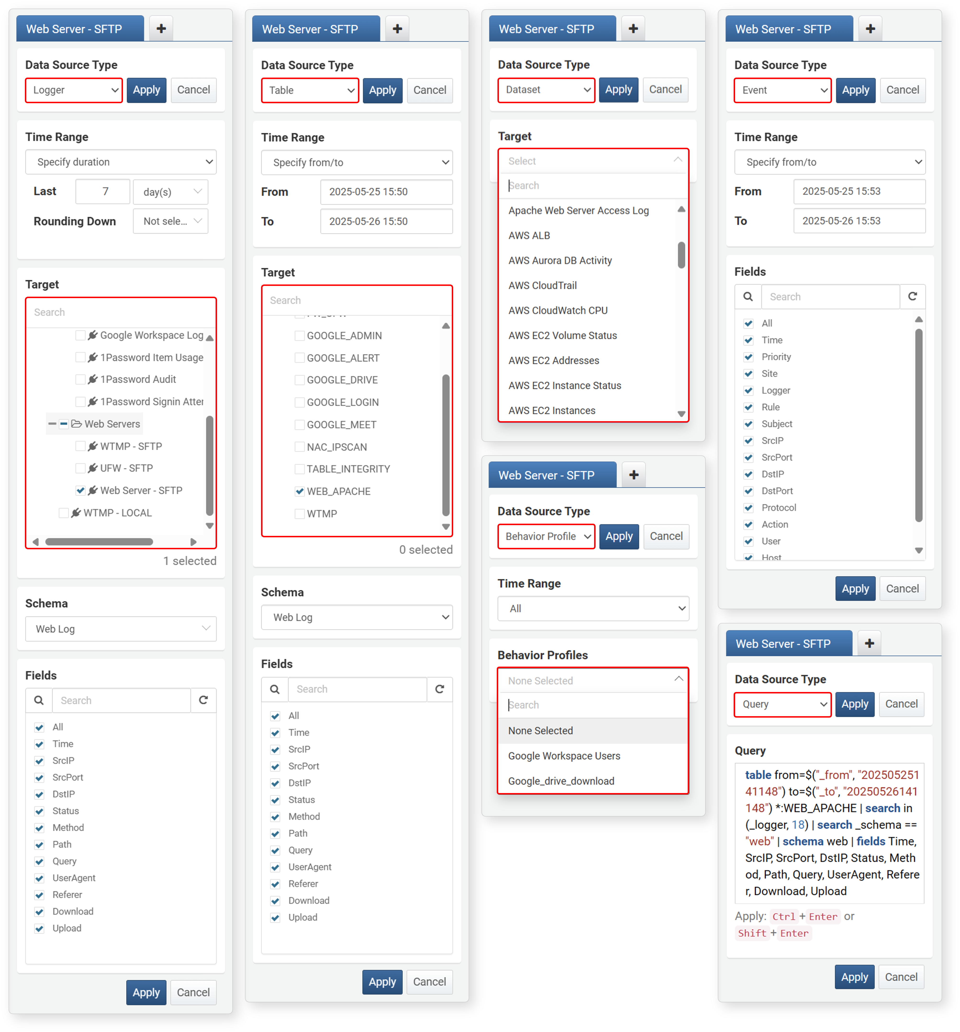 Select Pivot Data Source
