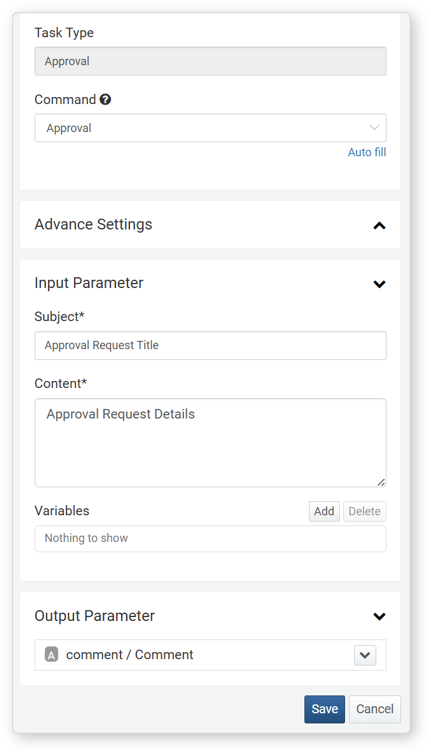 Properties - Approval