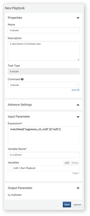 Properties - Evaluate