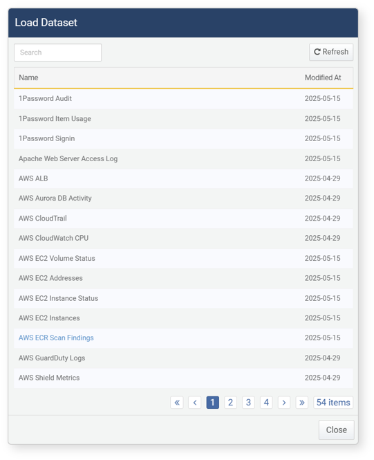 Loading Datasets