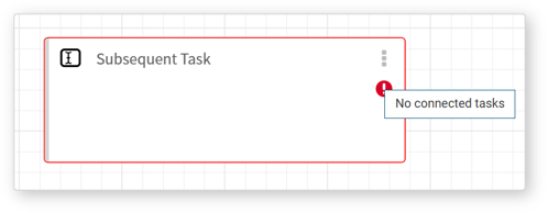 Error - Unconnected task