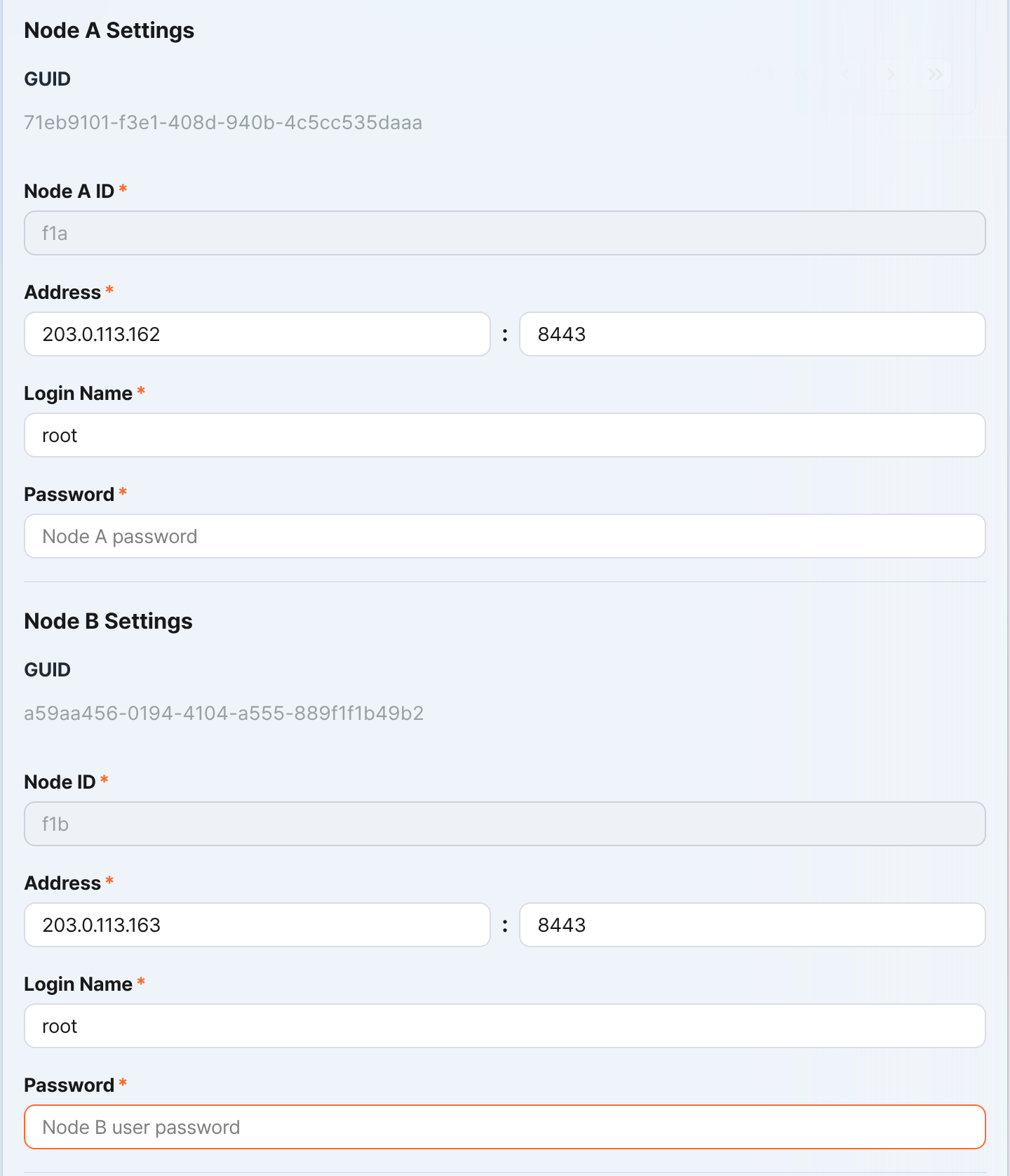Verifying the GUID of the Forwarder Node