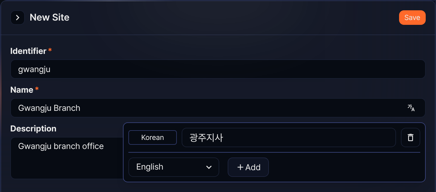 Register display names per language