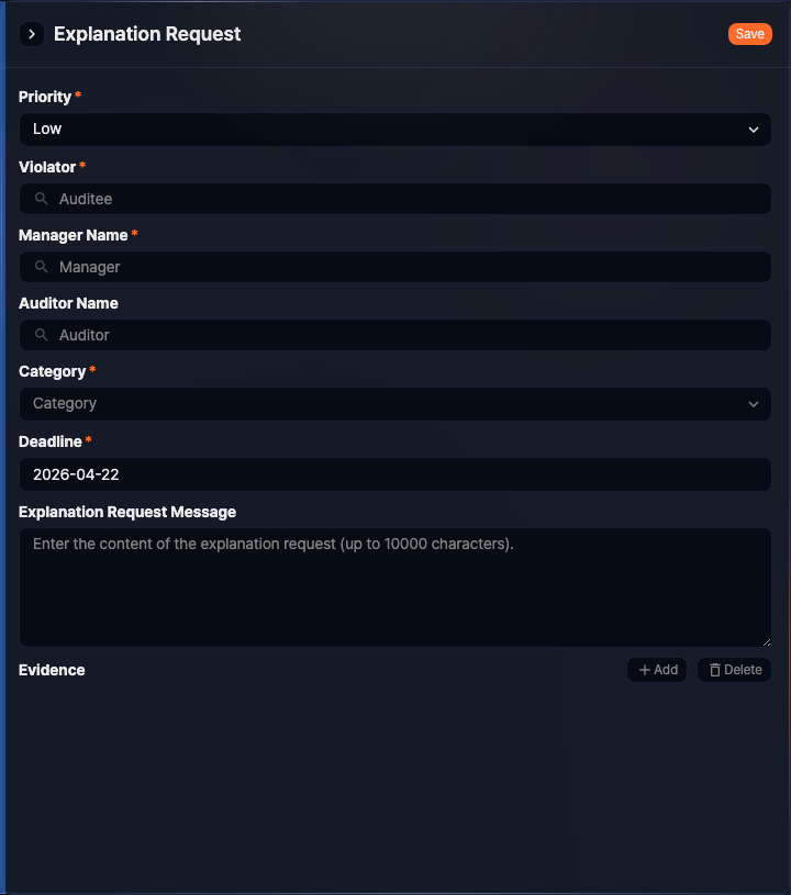 Add explanation panel