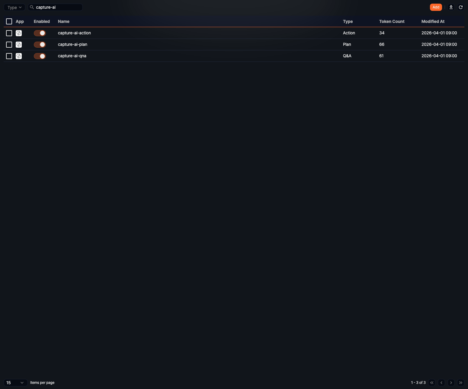 AI prompt list