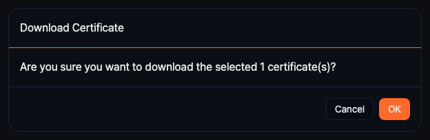 Download Sentry Certificate