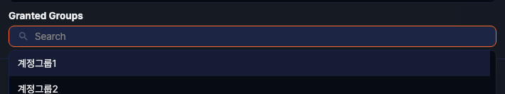 Group Sharing Dialog
