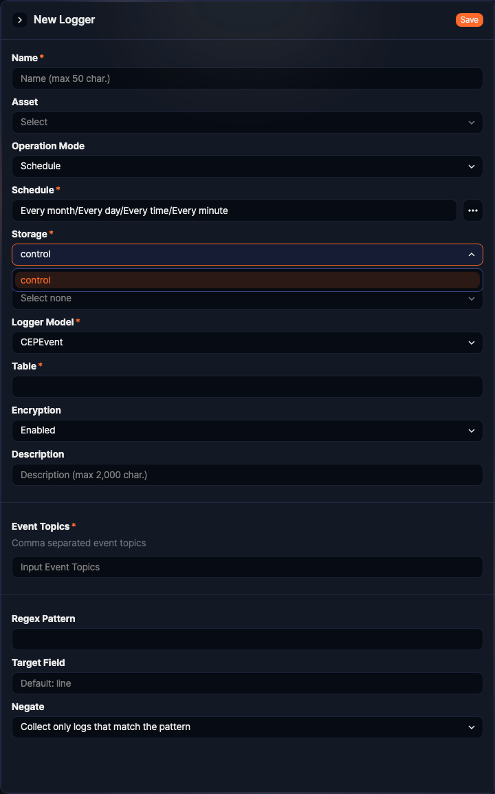 Basic input fields - load data to a specific node pair