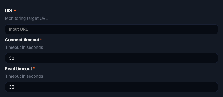 Logger settings - HTTP Monitor