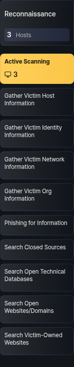 Tactic cards and technique cards