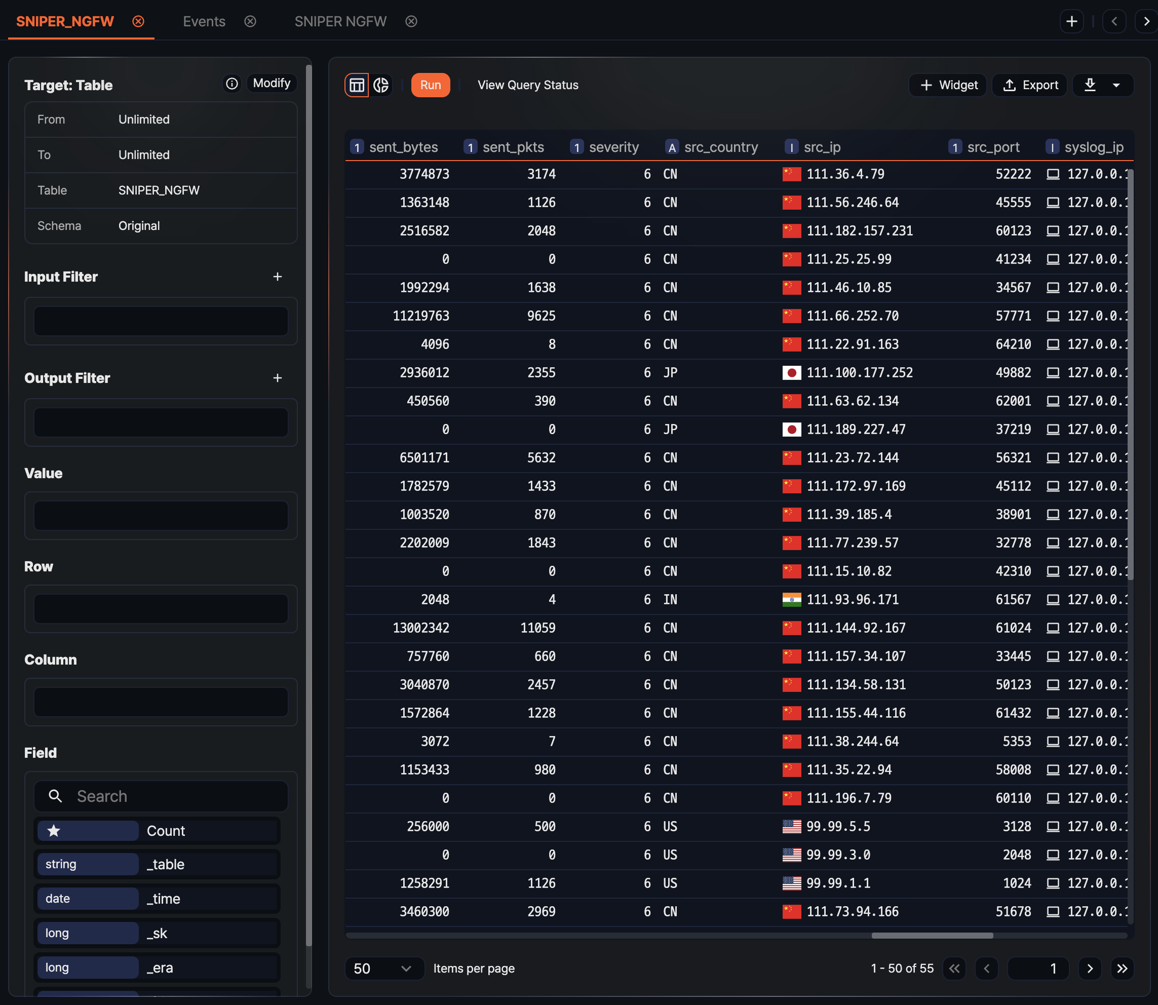 Preparing data for correlation