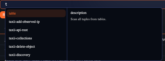 Command auto-completion